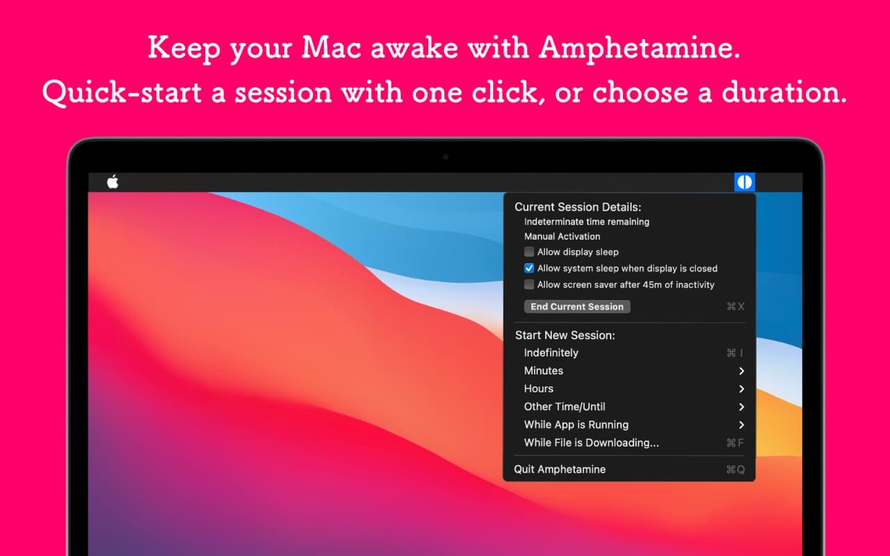 Amphetamine screenshot