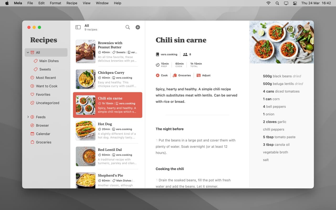Mela screenshot