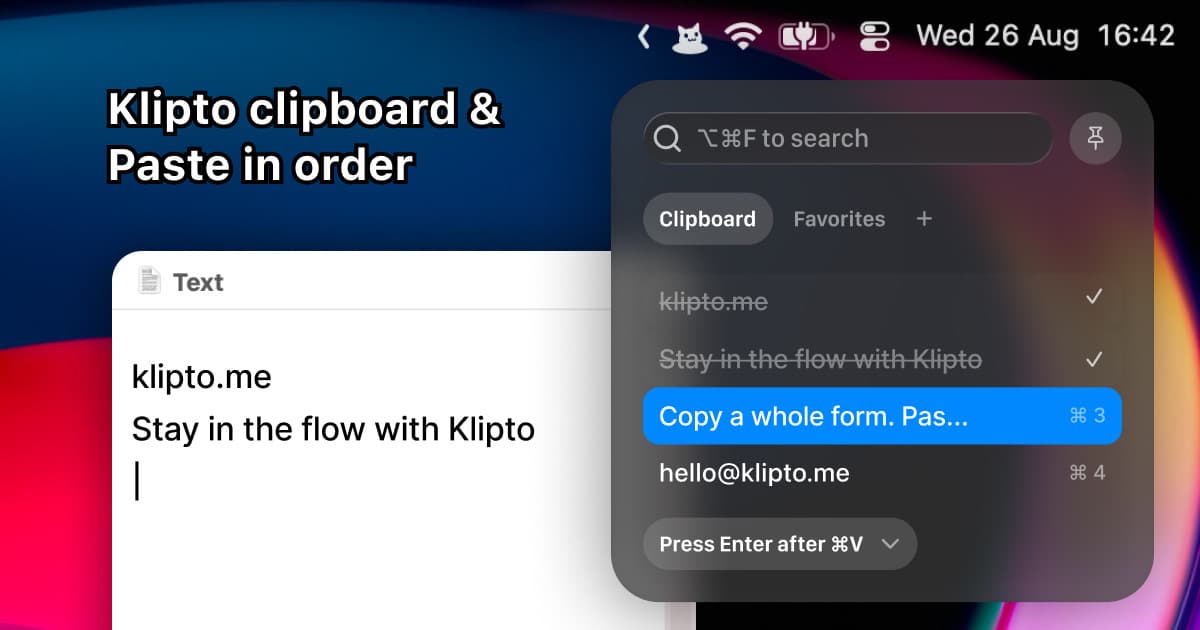 Klipto screenshot