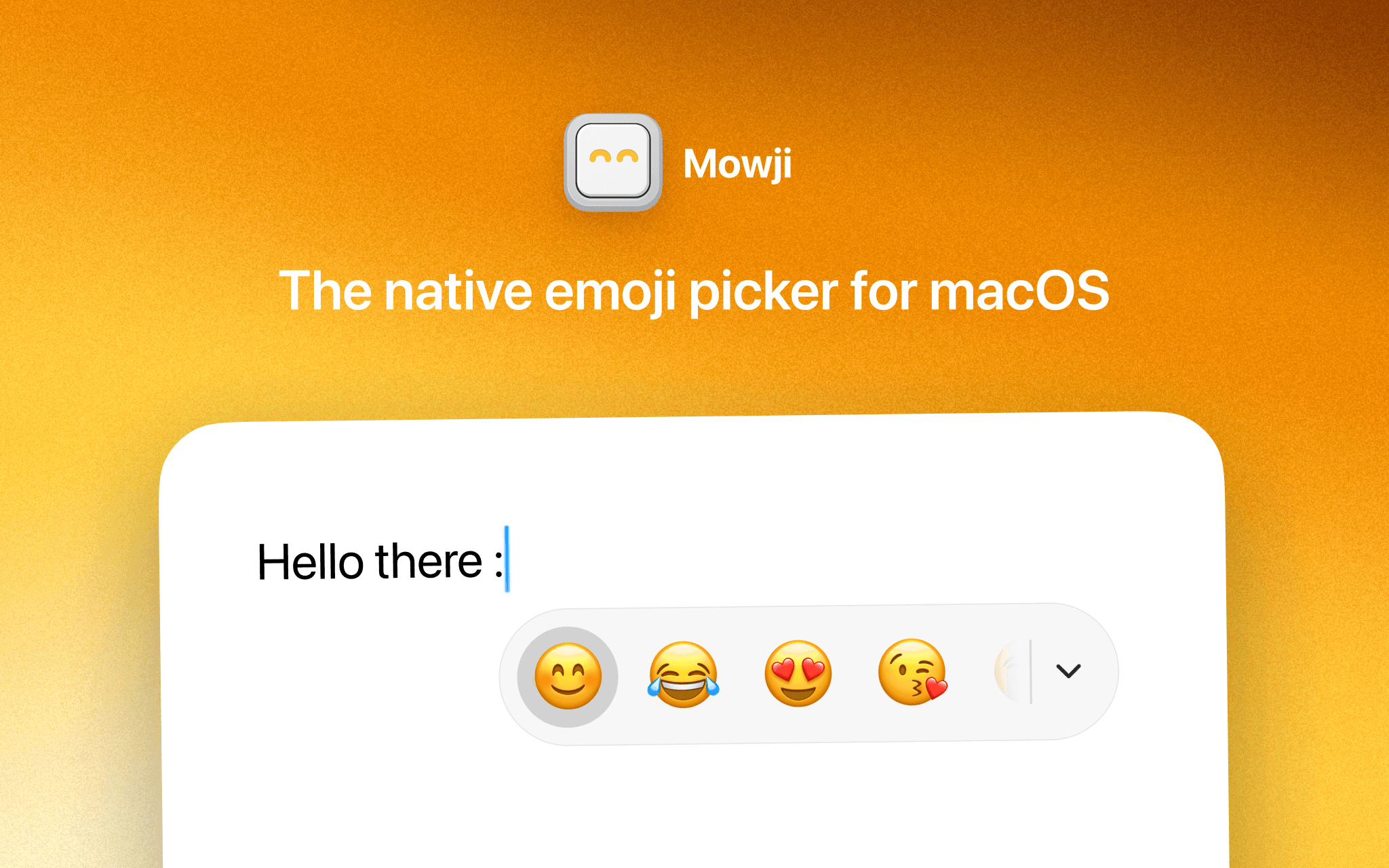 Mowji screenshot