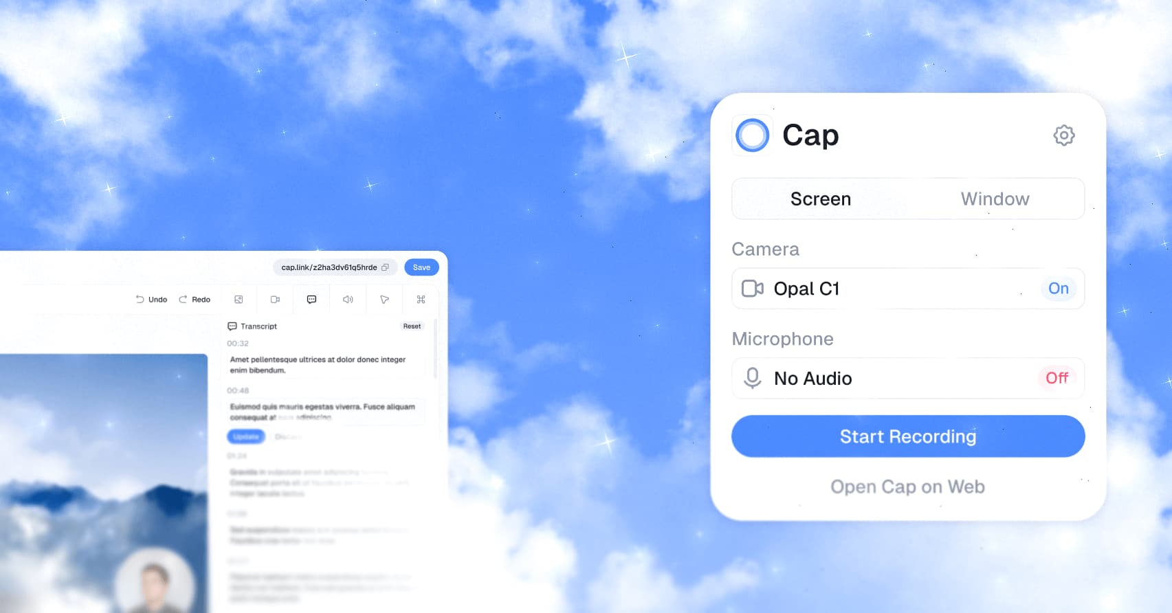 Cap screenshot