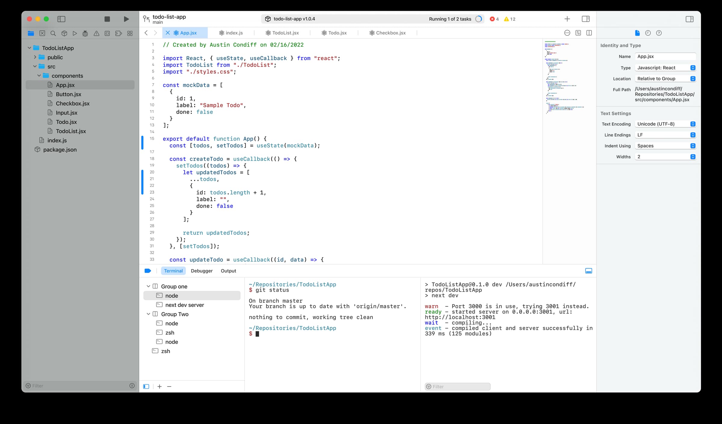 CodeEdit screenshot
