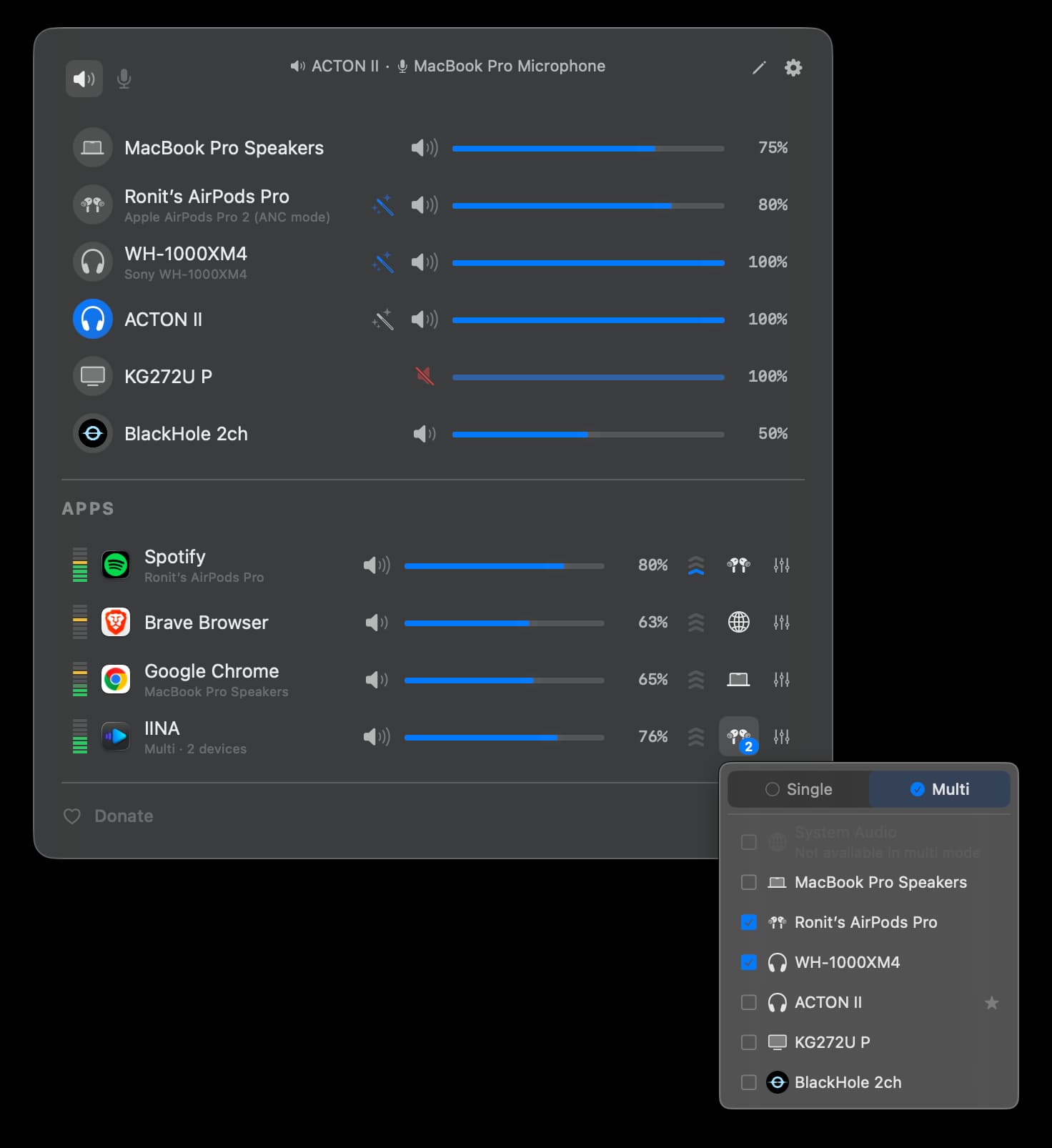 FineTune screenshot