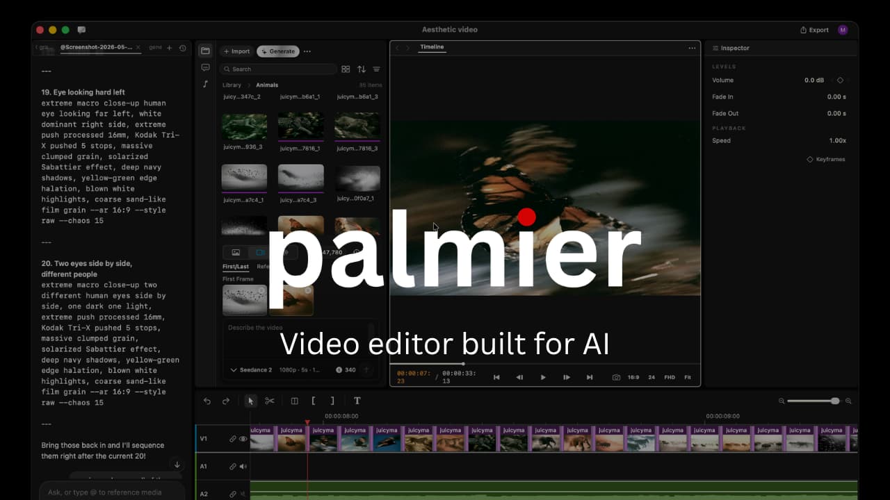 Palmier Pro screenshot