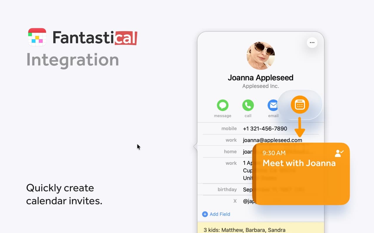 Cardhop screenshot