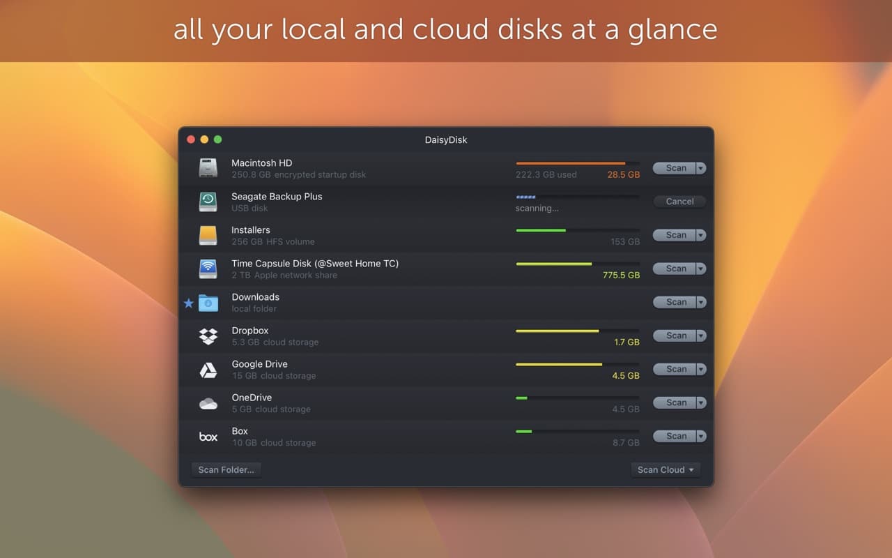 DaisyDisk screenshot