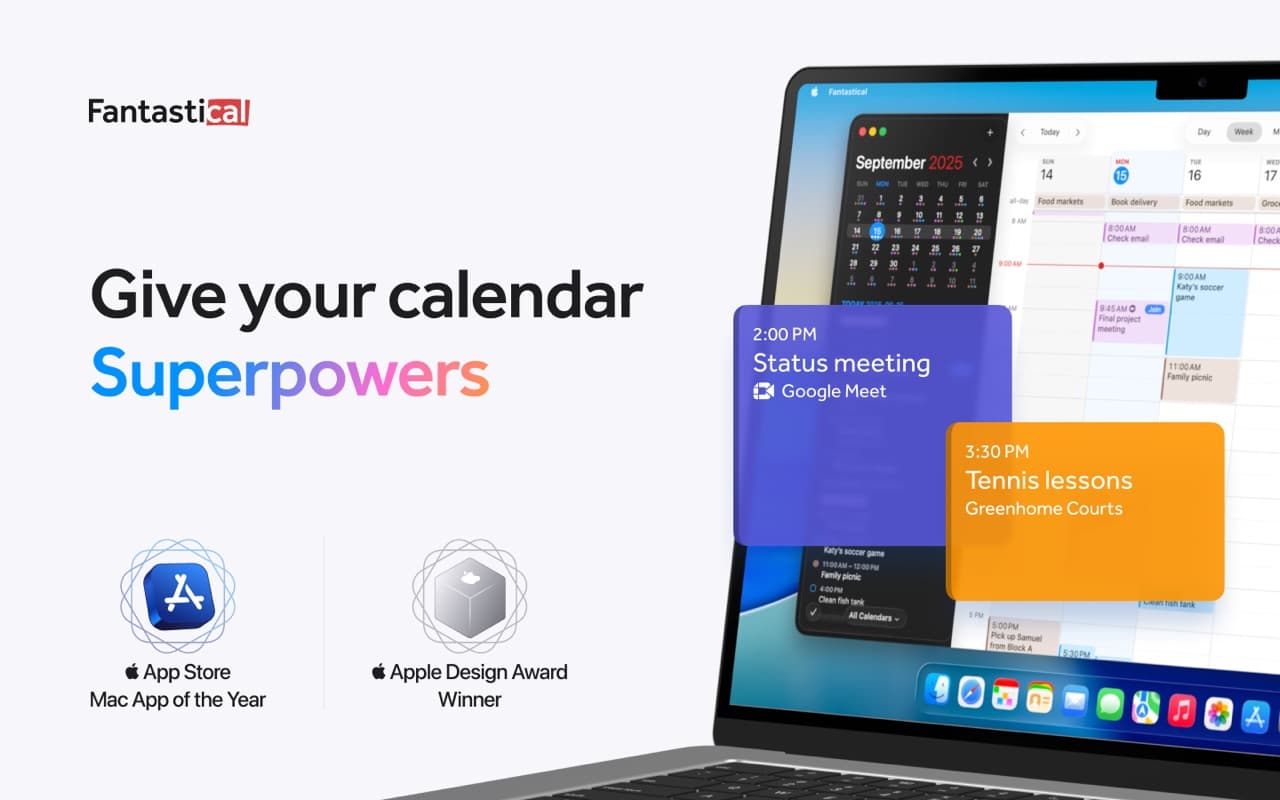 Fantastical screenshot