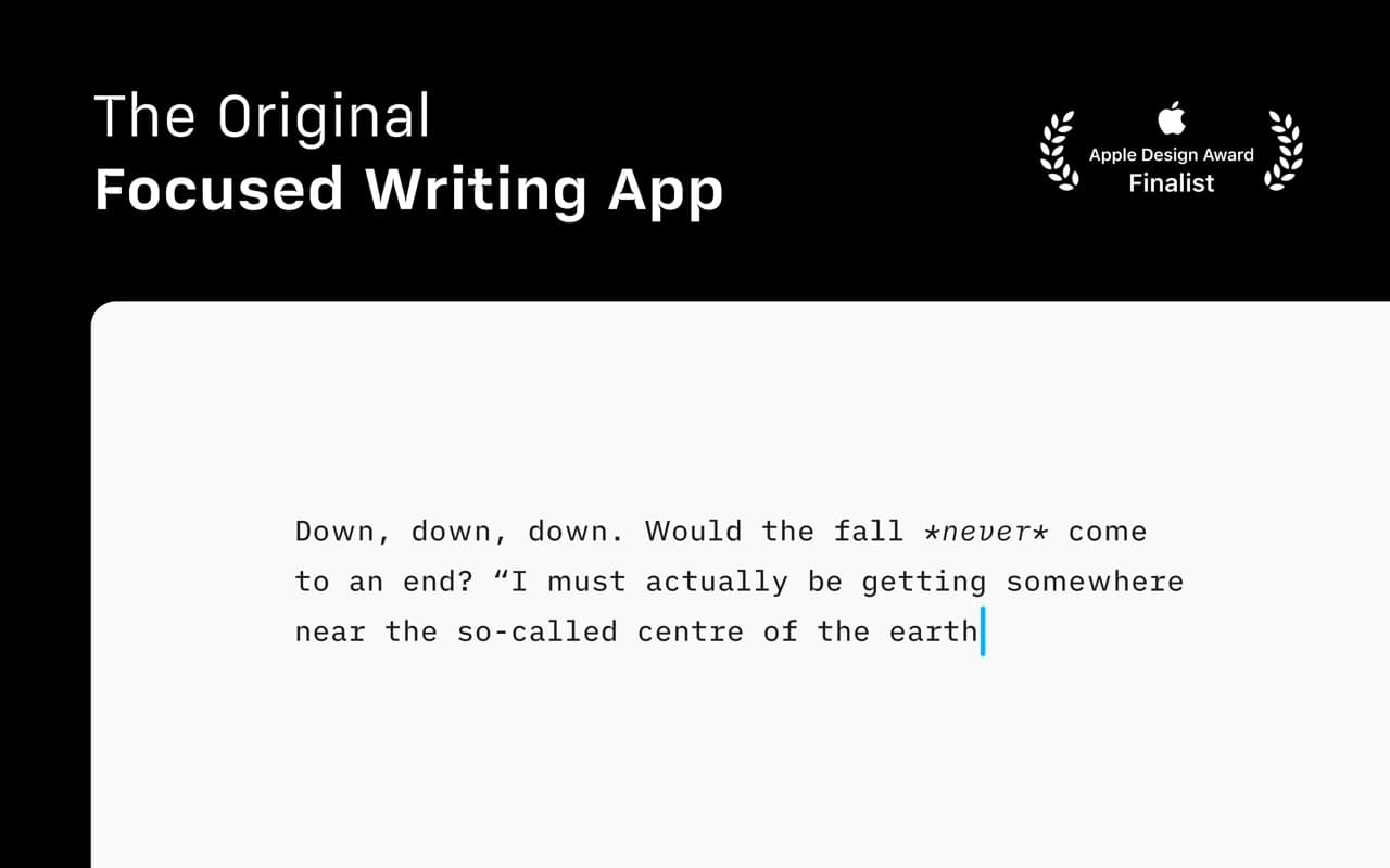 iA Writer screenshot