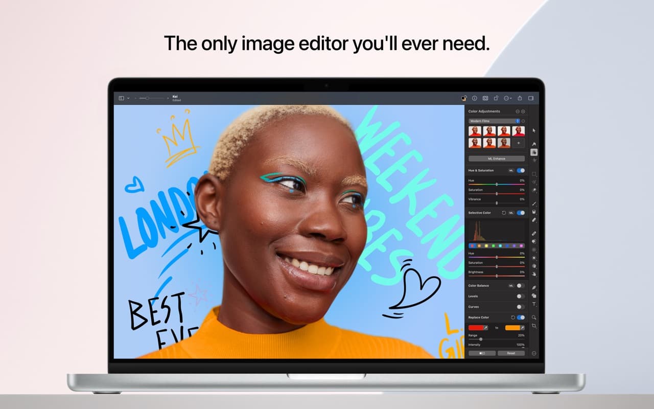 Pixelmator Pro screenshot