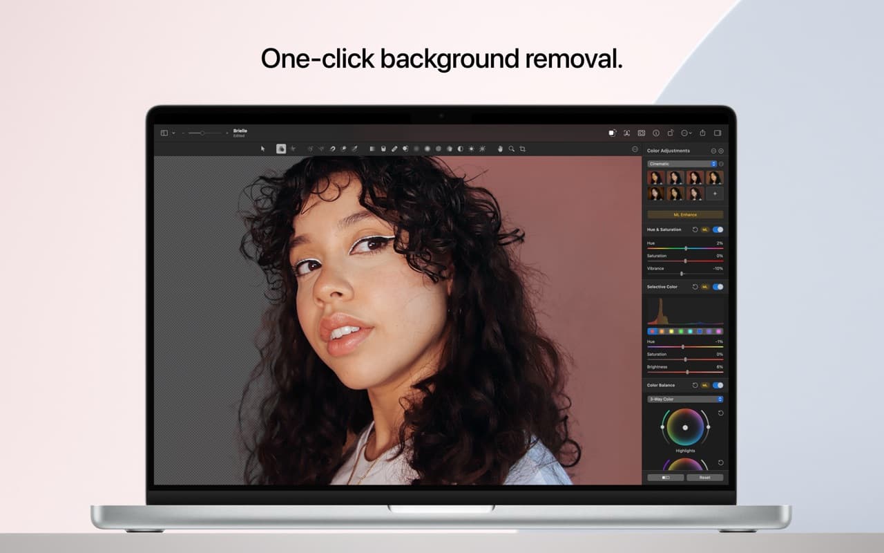 Pixelmator Pro screenshot