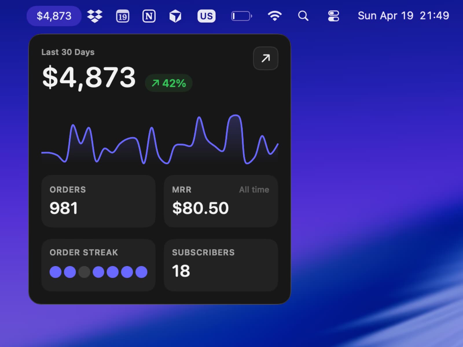 Revone screenshot