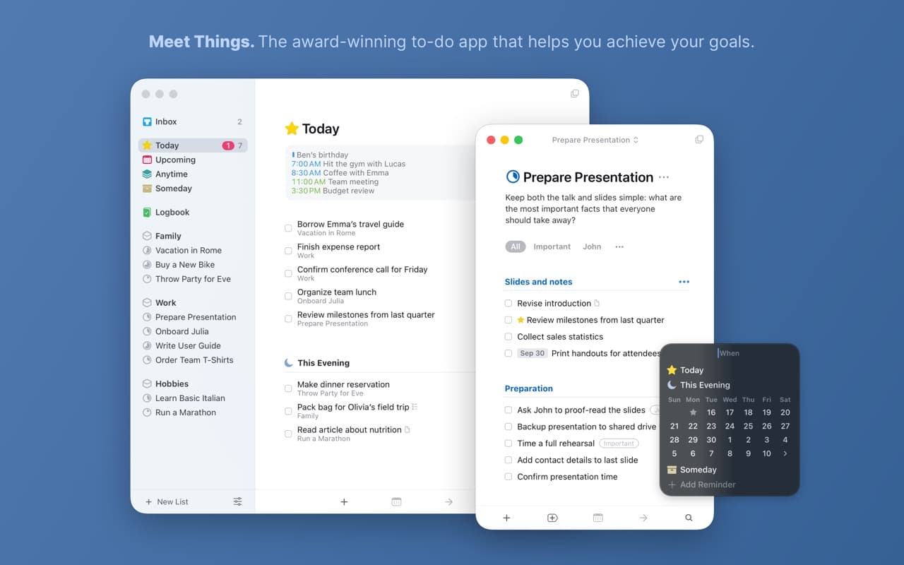 Things 3 screenshot