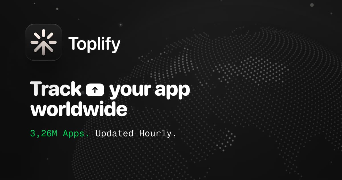Toplify screenshot