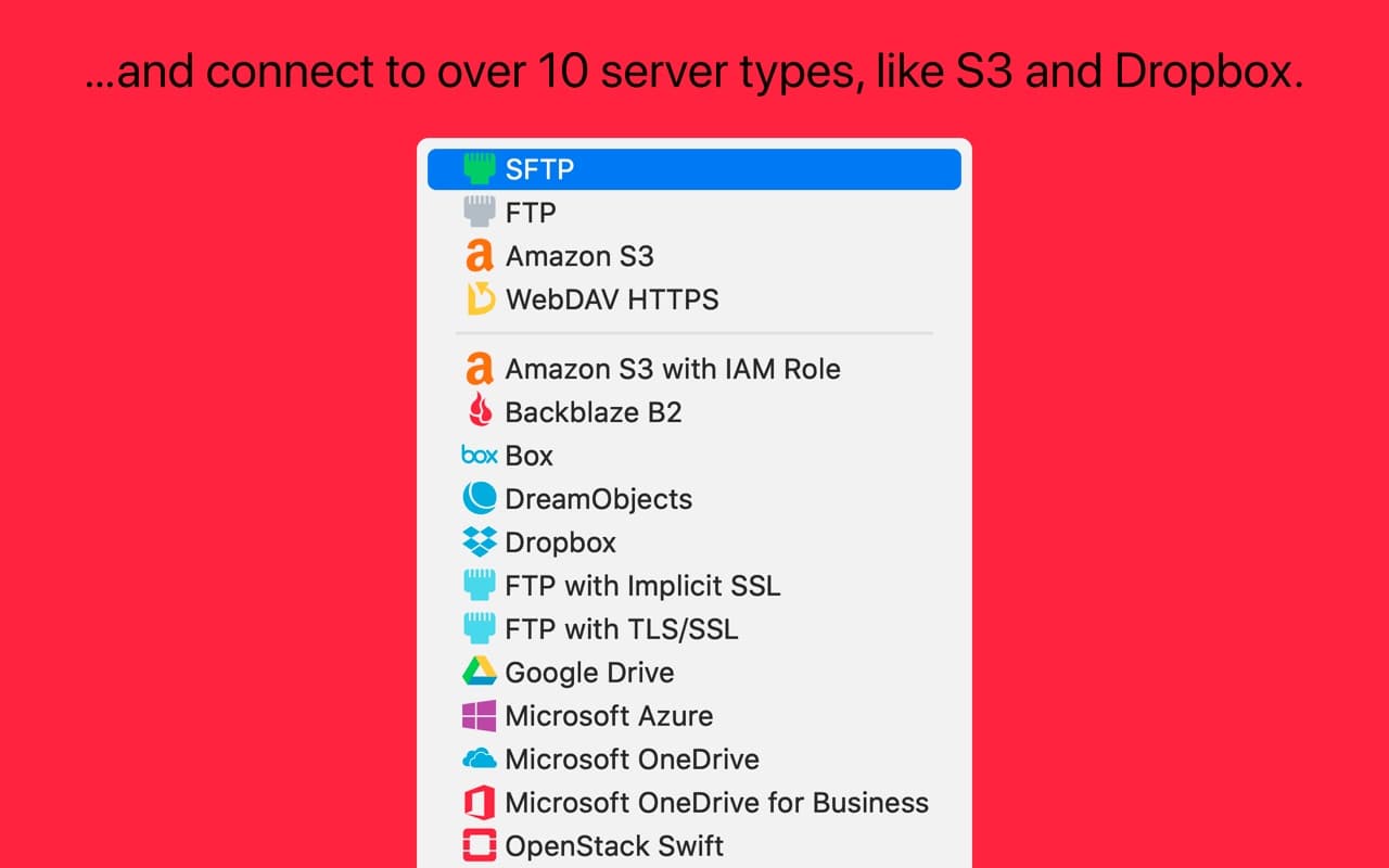 Transmit screenshot