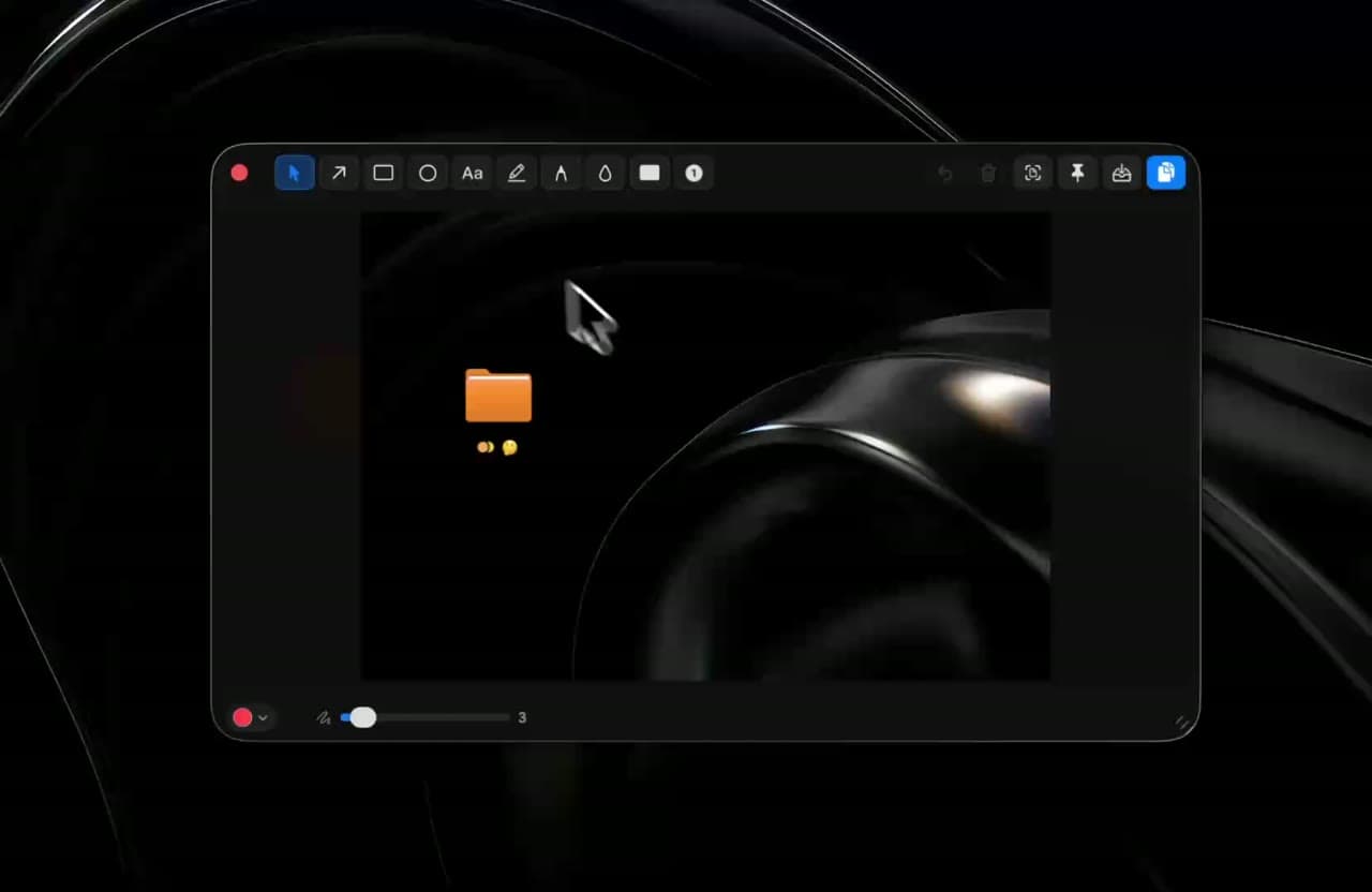 SuperCMD's screenshot editor with arrow, shape, text, drawing and copy controls