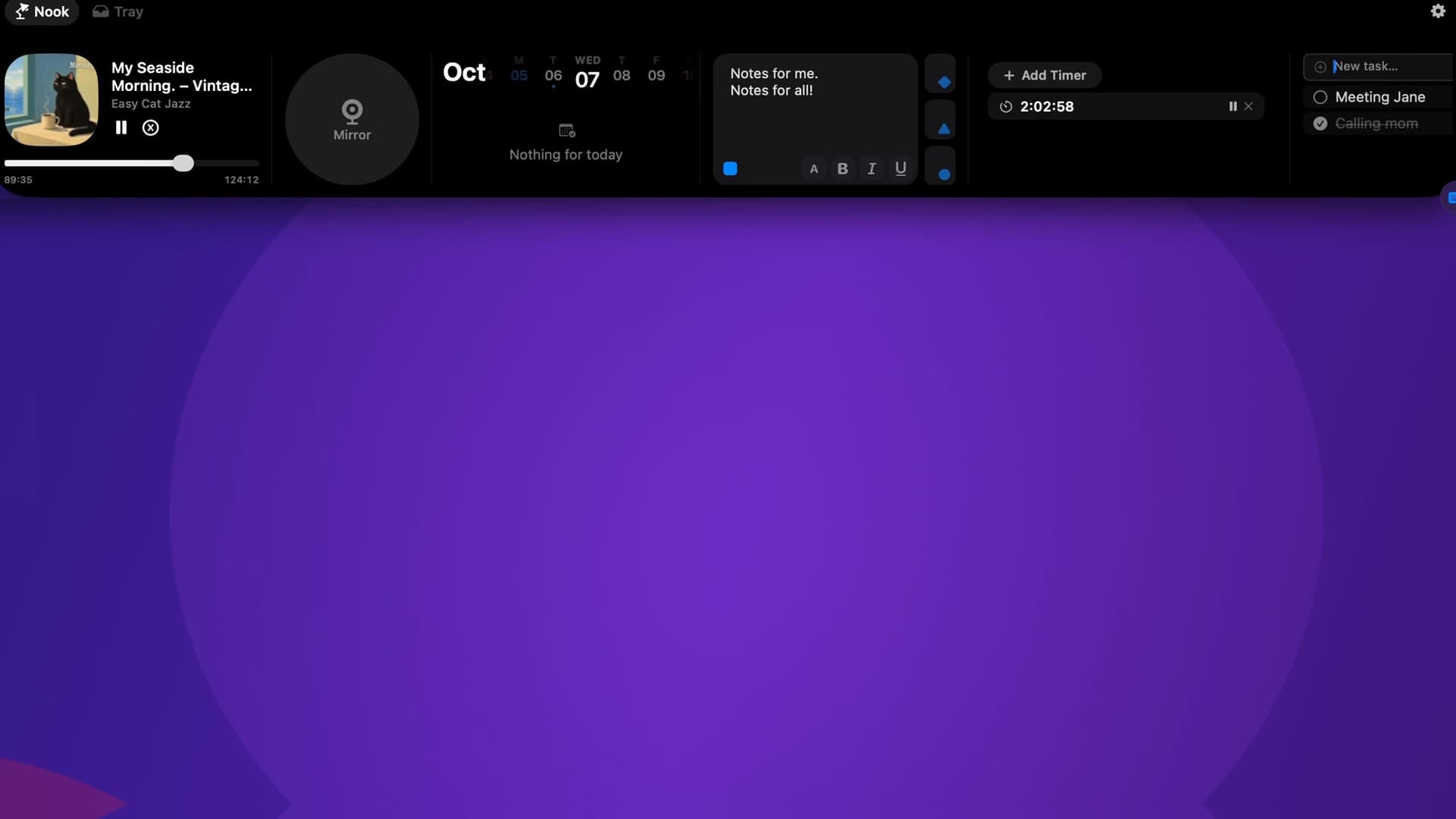 NotchNook screenshot 1