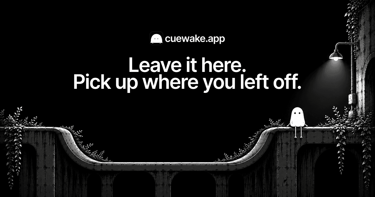 Cuewake screenshot 1
