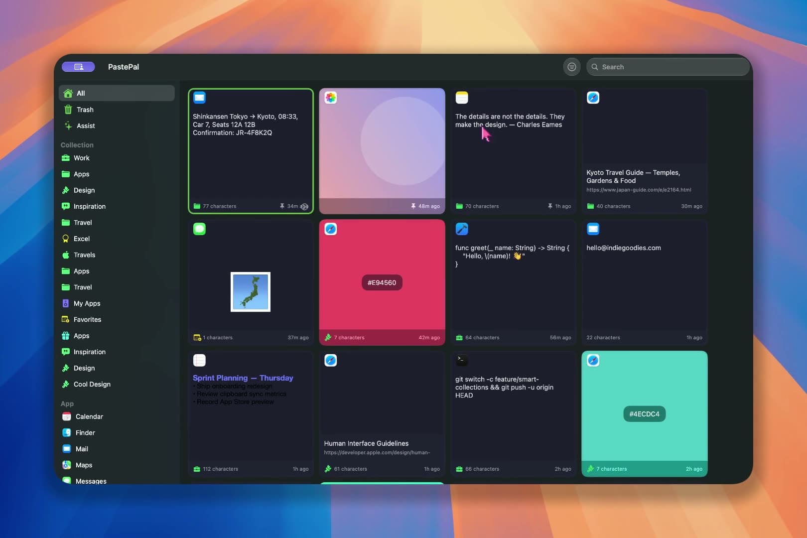 PastePal screenshot 1