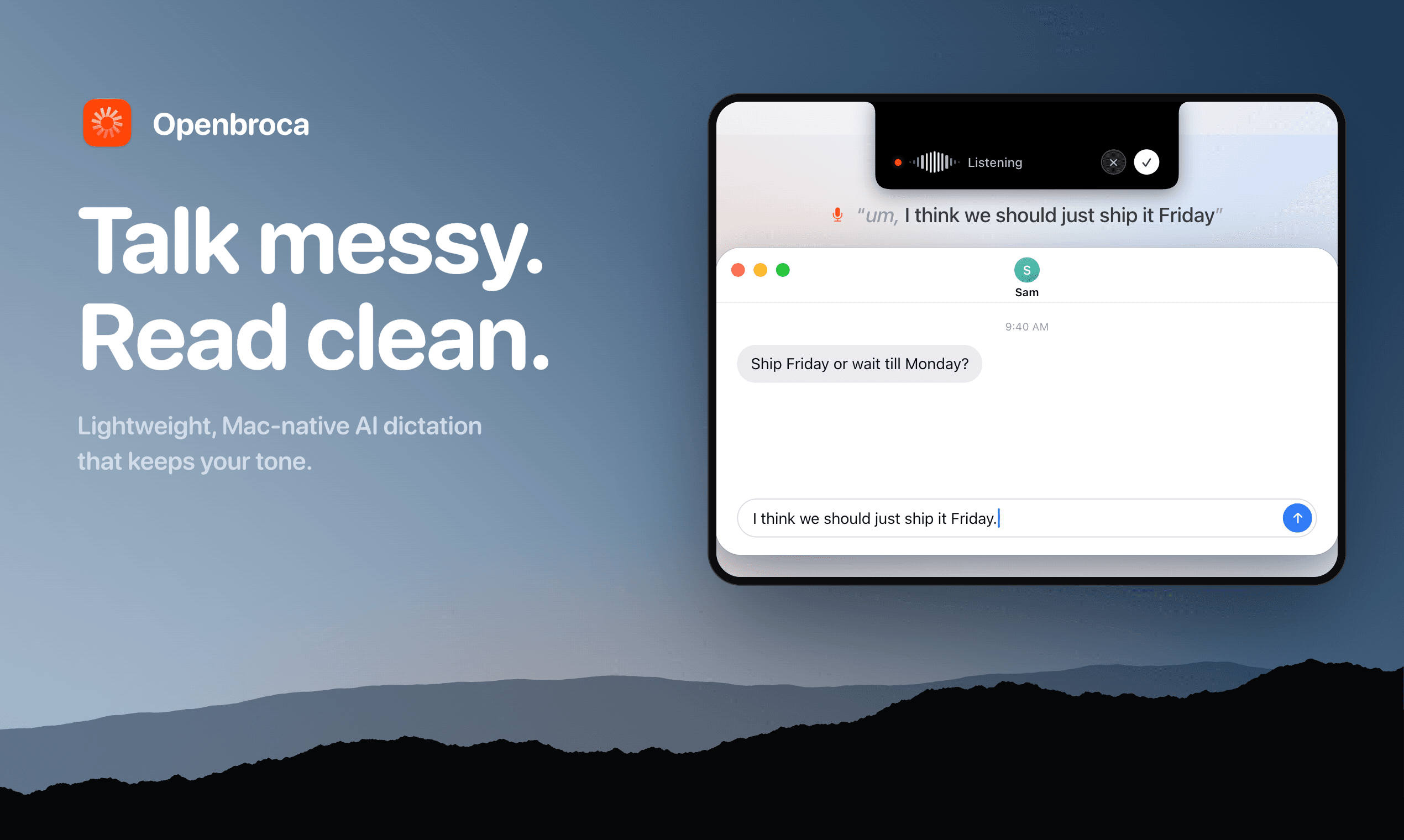 Openbroca screenshot
