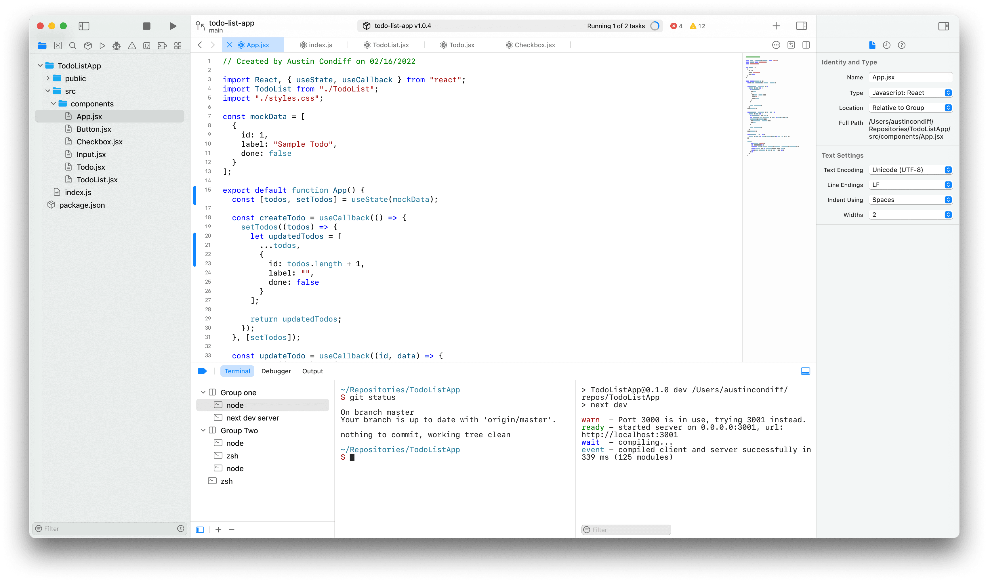 CodeEdit screenshot 1