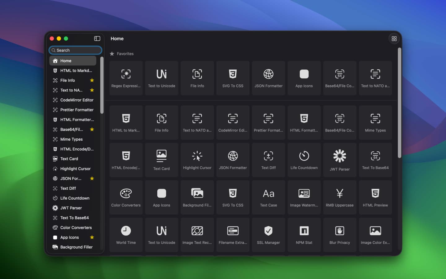DevHub screenshot