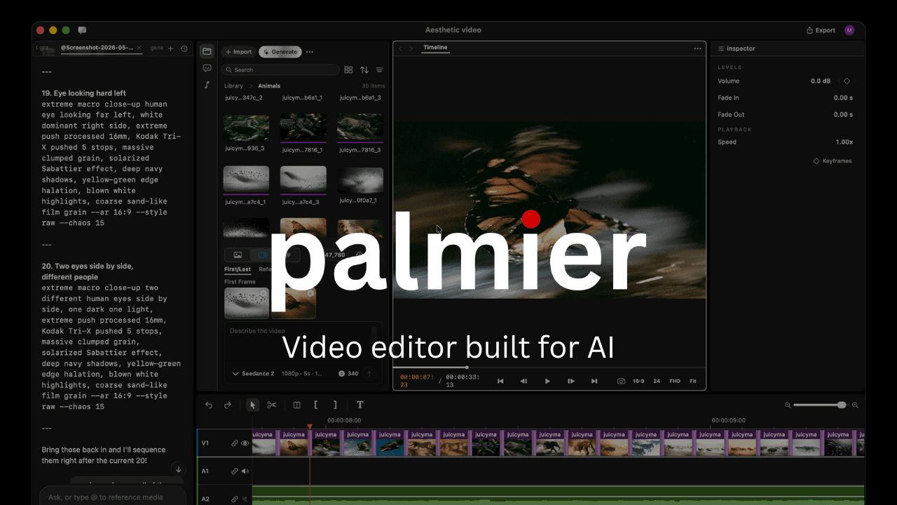 Palmier Pro screenshot 1
